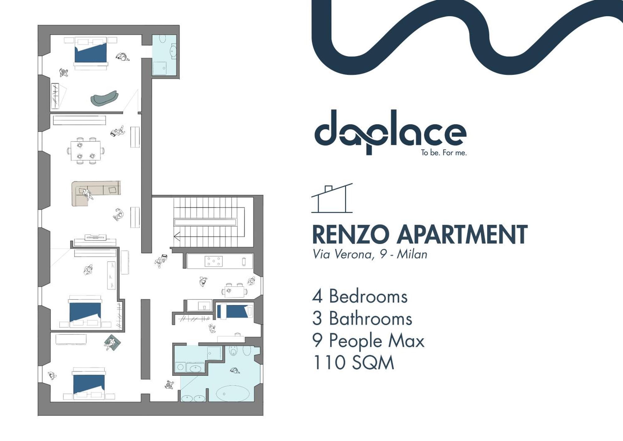 Daplace - Renzo Apartment Milan Luaran gambar